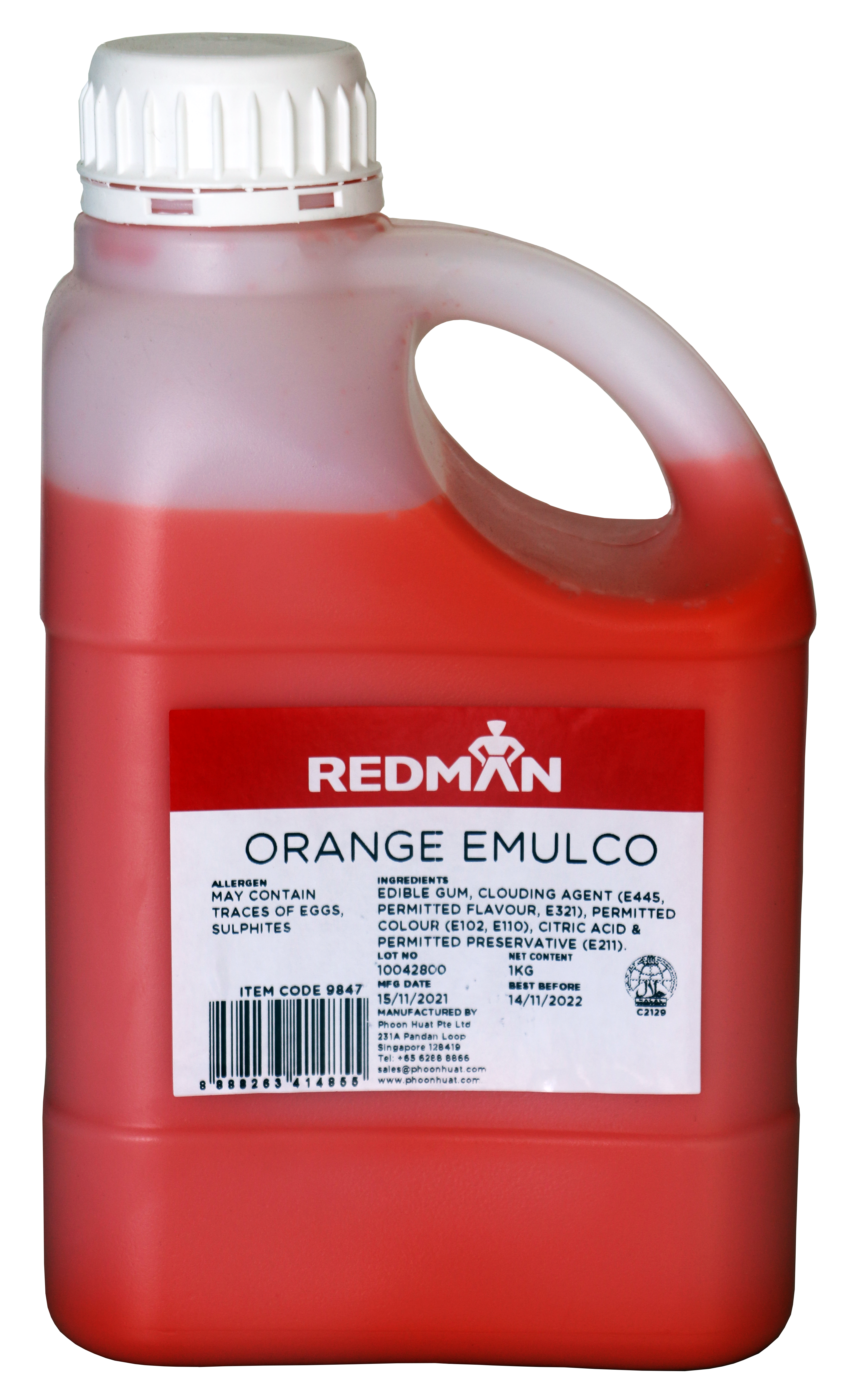 Redman Orange Emulco